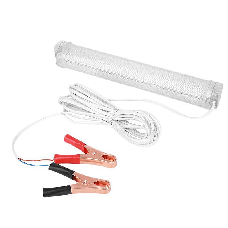 12V Underwater Submersible Fishing Light Night Crappie Green Super Bright 30W Led Shad Squid Boat