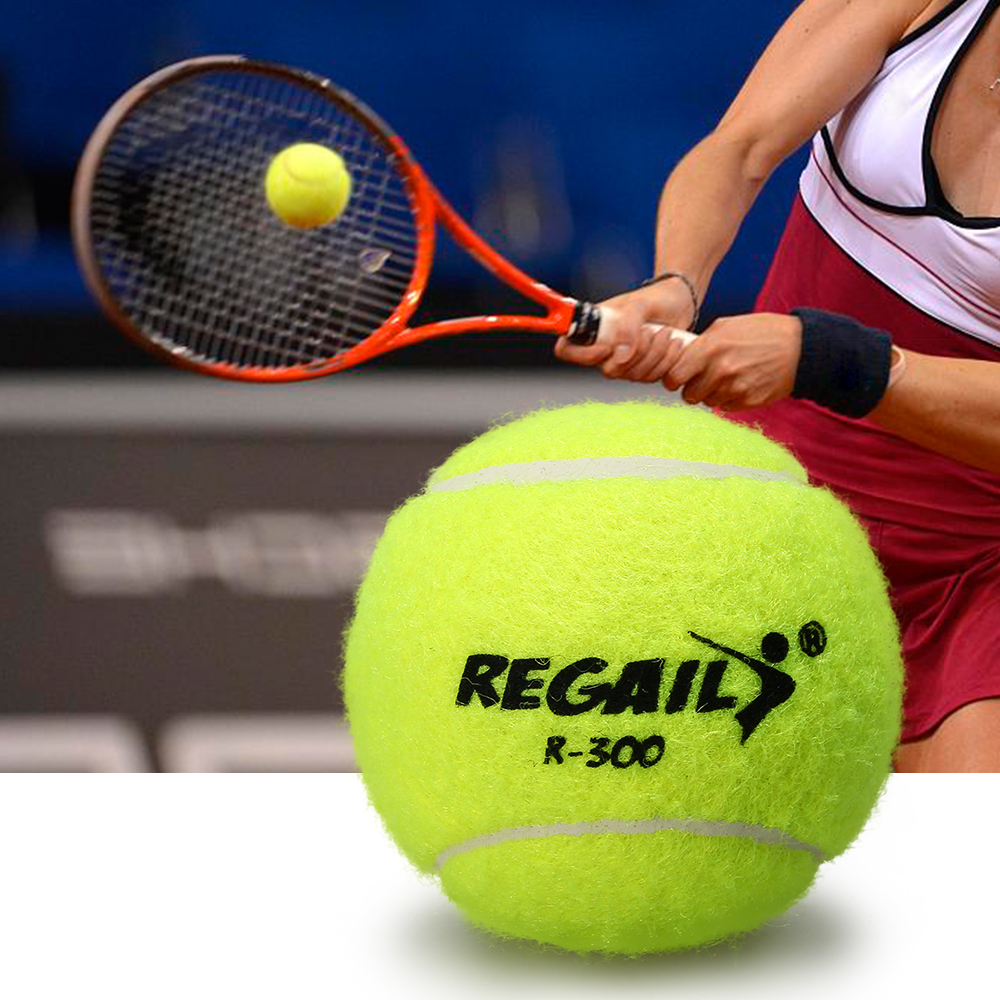 Pelotas de tenis sin presión con bolsa de malla, 12 Uds., pelota de tenis, rebote de goma, entrenamiento práctica, pelotas de tenis, juguete para mascotas