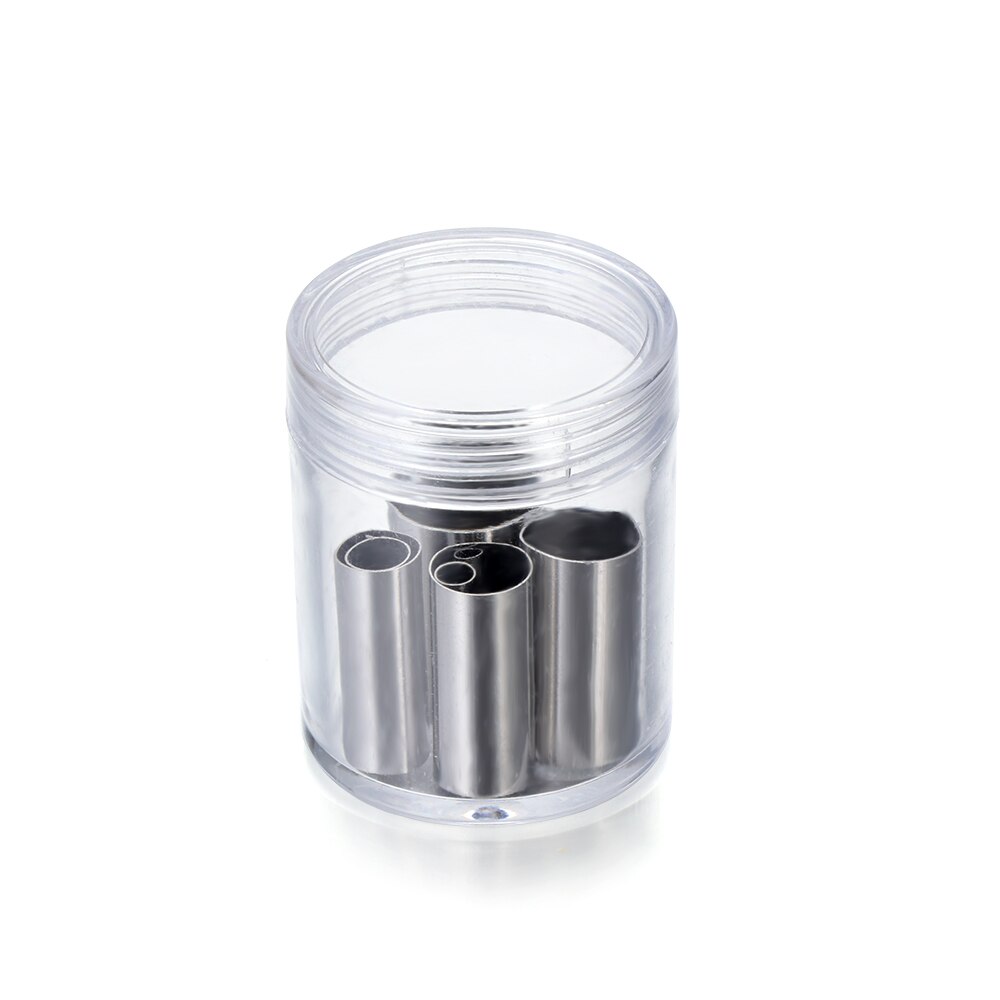 7Pcs/Set Silver Stainless Steel Pottery Clay Cutter Circular Cutting Mold Pottery Tools Model Cloth Line Home Diy Crafts Supply