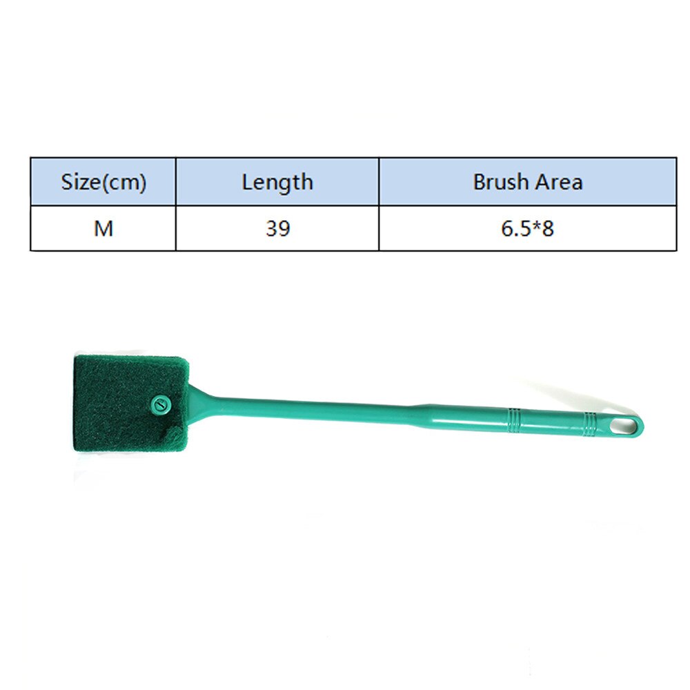 Magnetische Aquarium Borstel Aquarium Accessoires Decoratio Cleaner Drijvende Clean Aquarium Aquarium Glas Gereedschappen Schoon AA0050: Green
