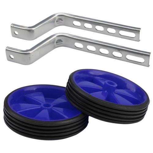 Training Wheels Bicycle Balance Auxiliary Wheel 2Pcs 12-20 Inch Universal Children Kids Bicycle Bike Auxiliary Wheel Accessories: Blue