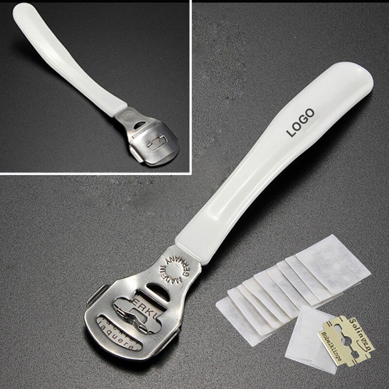 Neue Nützliche Fuß fest tot Haut Entferner Cutter Rasierer Trimmer Pedikübetreffend Kallus + 10 Klingen Cutter Rasierer Trimmer