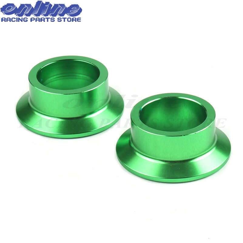 CNC Billet Hinten Rad Hub Abstandshalter Für KX125 KX250 03-08 KXF250 04-14 KXF450 KLX450R Moto-Cross Enduro supermotard Schmutz Motorrad