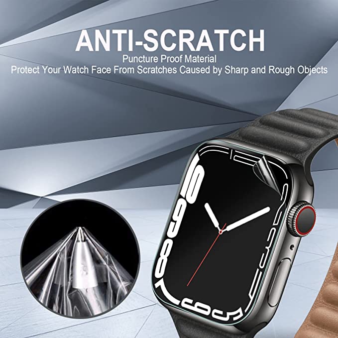 TPU Soft Film for Apple Watch series 7 Smart watch Screen Protector Film Not Tempered Glass For Apple Watch series 7 41MM 45MM