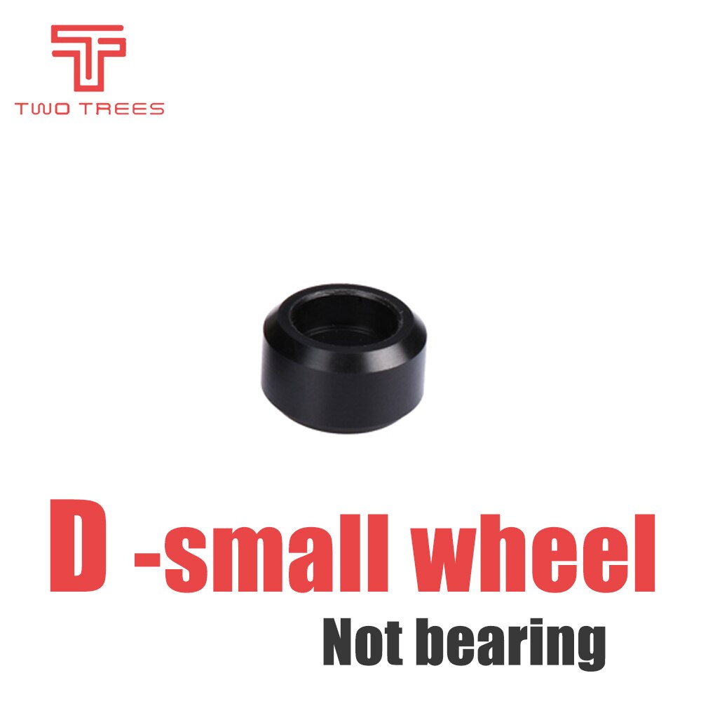 10pcs CNC Openbuilds Plastic wheel POM with 625zz MR105zz Idler Pulley Gear Passive Round Wheel Perlin Wheel V type for V-Slot: D-No bearing