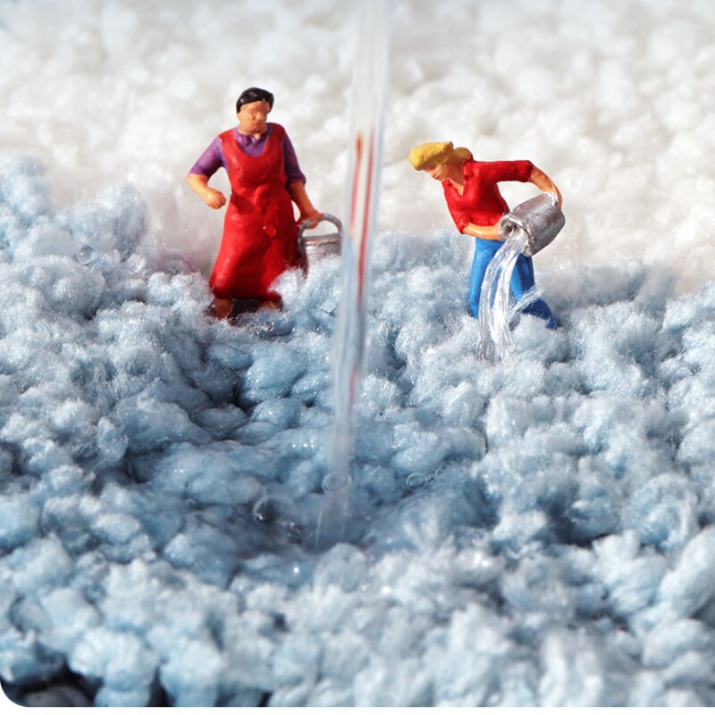 Door Mats Outdoor Double-layer Flocking Doormat Home Dust Removal Mat Non-slip Absorbent Bath Rug Home Decoration Floor Mat