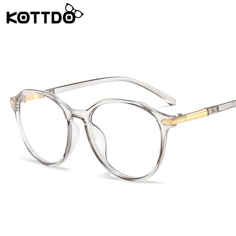 KOTTDO-Gafas de luz azul para ordenador, lentes para videojuegos, con Uv400, montura transparente, Anti rayos azules