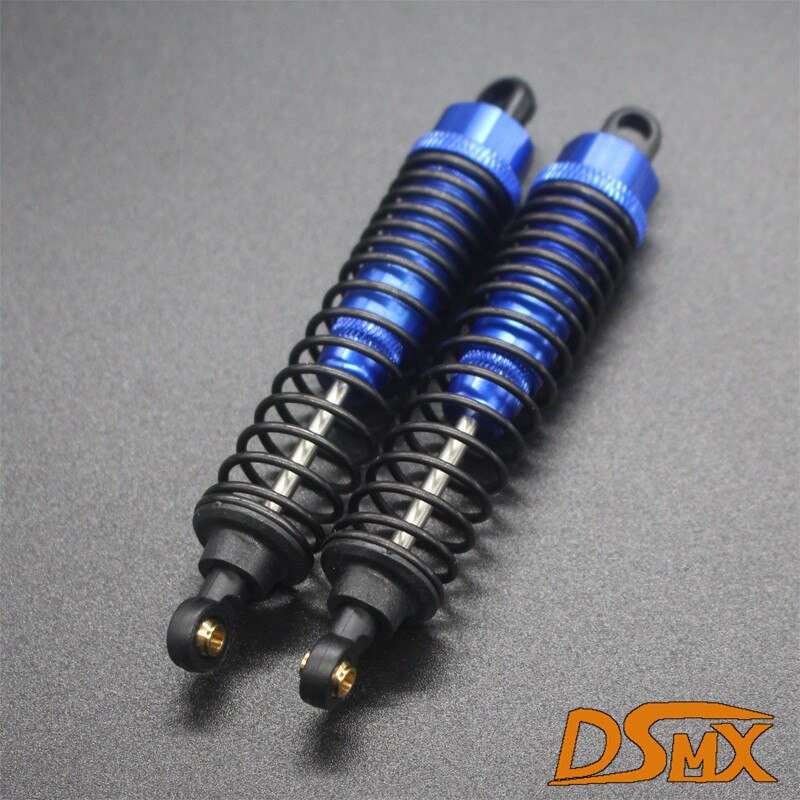 HSP 106004 166004 Aluminum Shock Absorber 98mm 06002 06062 1/10 Upgrade Parts For Off-road Car Buggy Short Truck 94166 94107: Blue