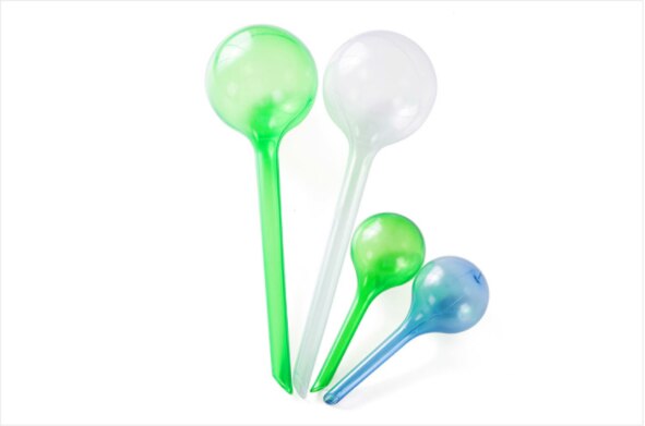 Self-watering system Imitation Glass Plant Waterer Flowers Automatic PVC Watering Device Ball Type Drip