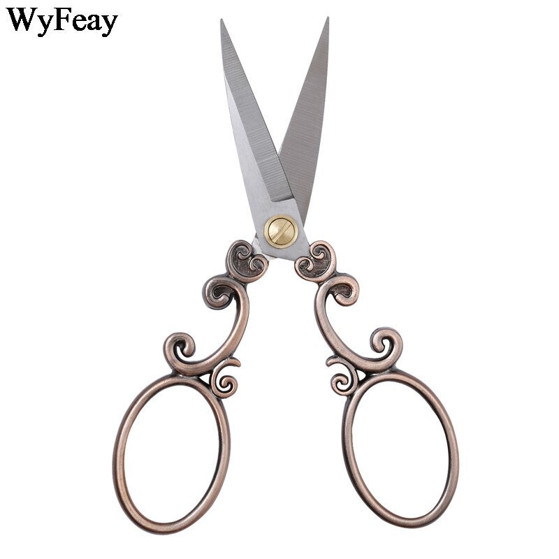 Zakka eurooppalainen vintage ompelu sakset kirjonta retro ompelu sakset sakset kangas työkalu käsityö räätäli sakset