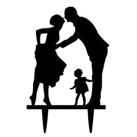 Romantische Wedding Cake Topper Mr Mrs Acryl Zwart Toppers Bruid Bruidegom Voor Verjaardag Bruiloft Decoratie Feestartikelen: C