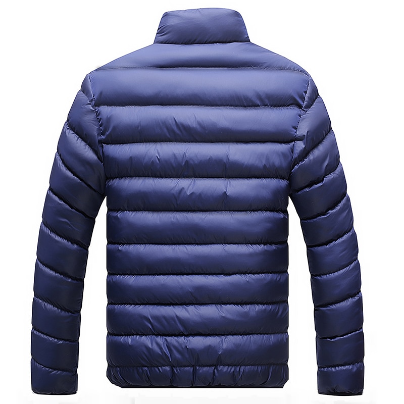 Talvitakki miesten kevät miesten puuvillasekoite miesten takki ja takit rento paksu miehille plus parkat uros m -4xl