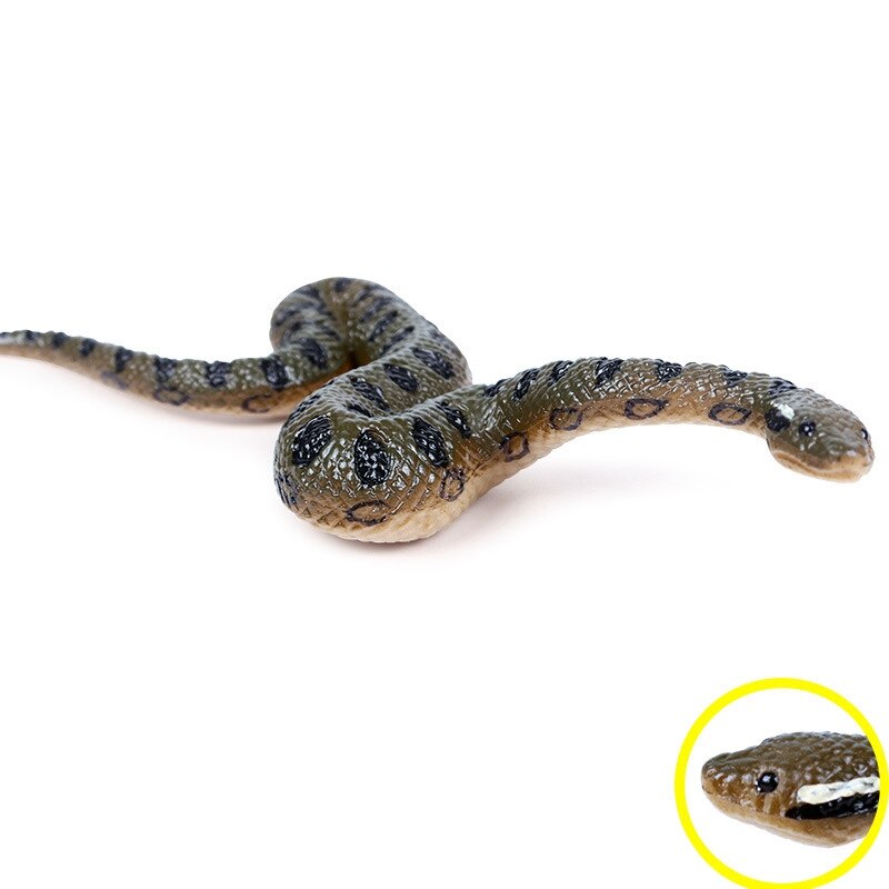 -Simulatie Anaconda Amfibie Slang Model Speelgoed Kind Wild Dier Slang Speelgoed