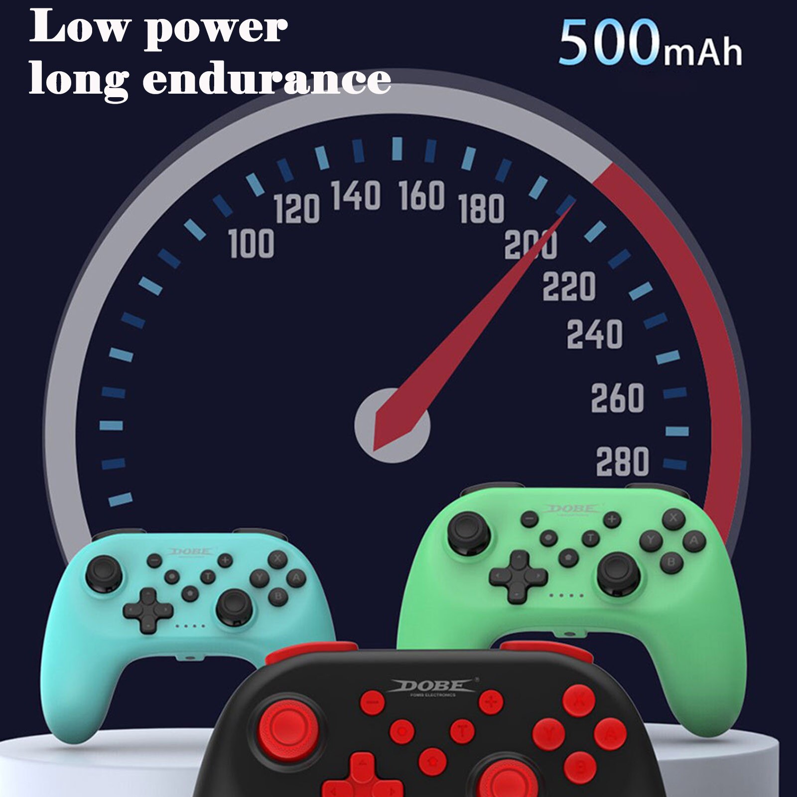 Wireless Bluetooth Gamepad For Switch Game Joystick Controller With 6-Axis Gyro Gamepad Handle For Ninteno Switch Console PC