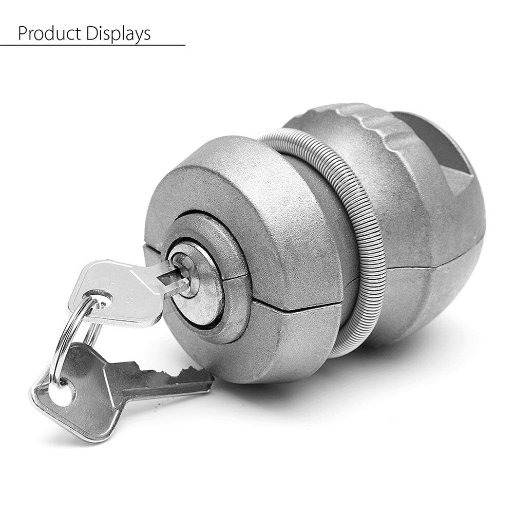 Hitch Coupling Anti Theft Device Ball Lock Lock Trailer Parts Tow Caravan Universal Zinc Alloy