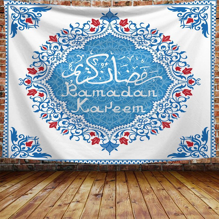 Islamitische ramadan wandtapijt kamerdecoratie achtergrond doek muur huisdecoratie hangend wandtapijt thuis muurschildering strandlaken stijl