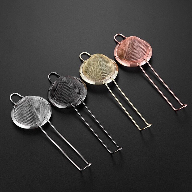 Stainless Steel Fine Mesh Strainer Cocktail Strainer Great For Removing Bits From Juice Cake Milk Tea Coffee Bar Bartending Tool