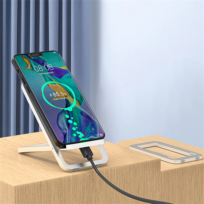 Mobiltelefonstativ skrivbordshållare hopfällbar multifunktionell smartphonehållare för iphone 13 14 15 max huawei xiaomi
