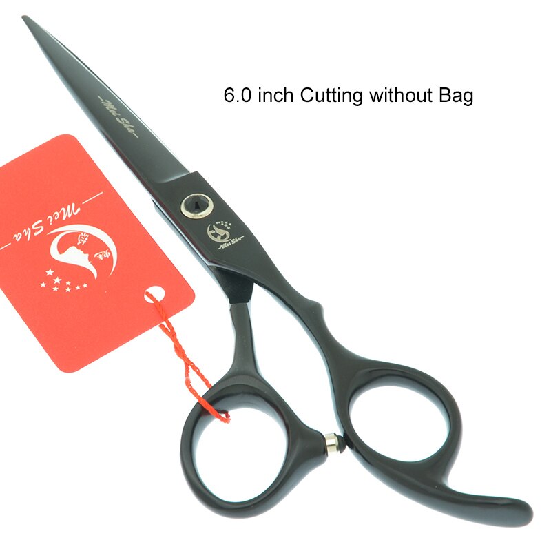 Ciseaux professionnels pour animaux de compagnie, 6.0 pouces, , pour toilettage de chien, coupe de poils d'animaux, ciseaux amincissants, accessoires pour chiens, A0076A: A0077A-03-60