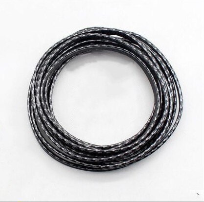 Tira decoración Interior para salpicadero de coche, 5M, salida de aire, accesorios decorativos para coche, tira de decoración Interior: Carbon fiber pattern