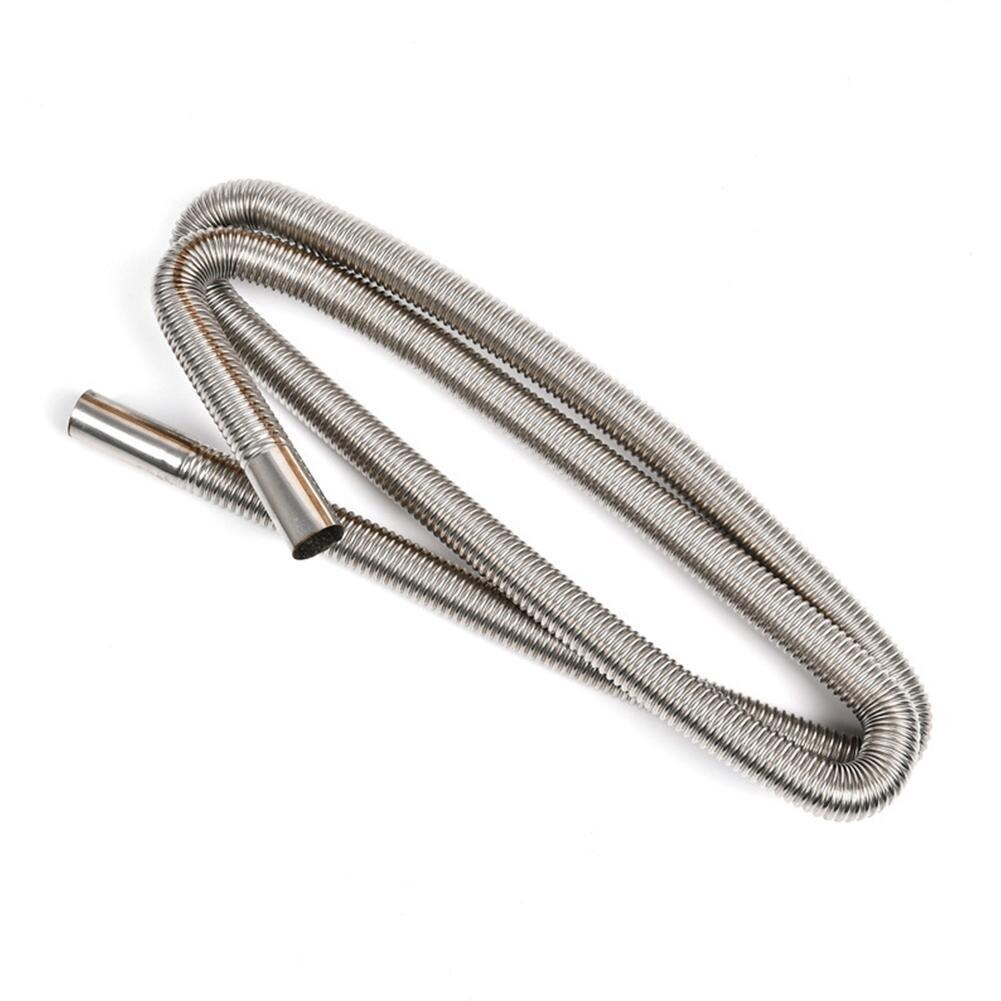 60cm 100cm 120cm 150cm 200cm 250cm 300cm Air Parking Heater Steel Exhaust Pipe Tube Gas Vent Hose Car Truck VAN