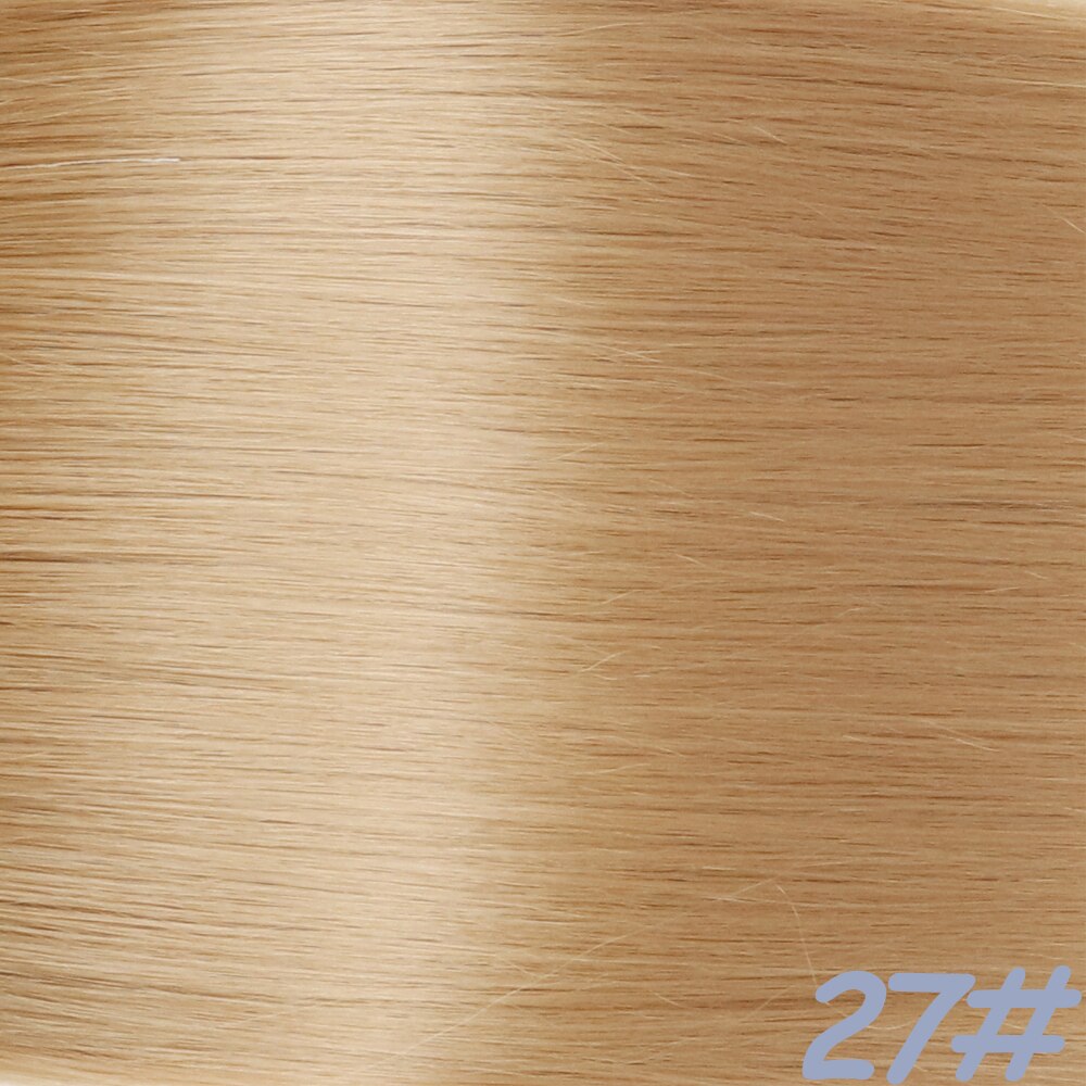 Synthetisch Clip Op Hair Extensions 3 Stks/set Steil Haar Extensions Clip In Haarstukjes Hoge Temperatuur Hittebestendige Vezel: 27