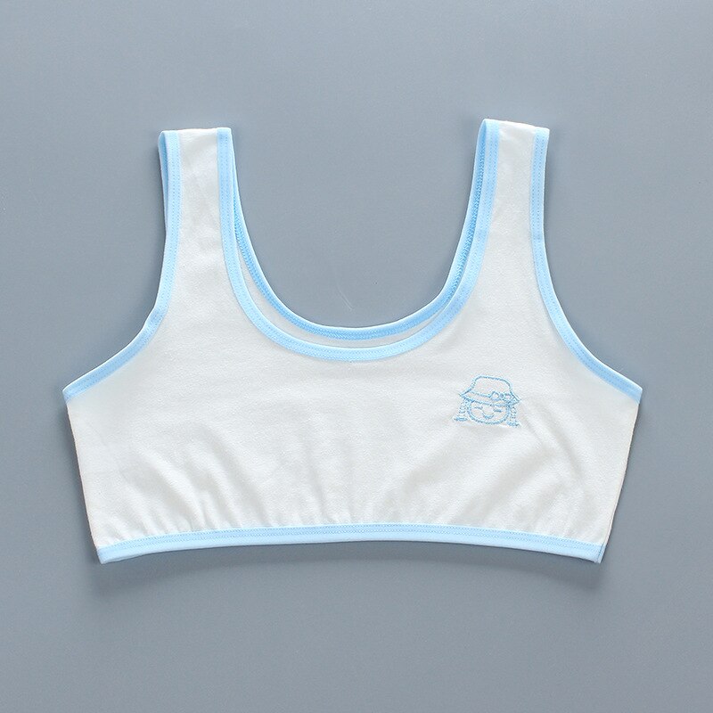 Bra for Girls 12 years Underwear Tops for Teens Lingerie Children Sport Training Bras Tank Kids Undies Undercloth 7-14T: 4