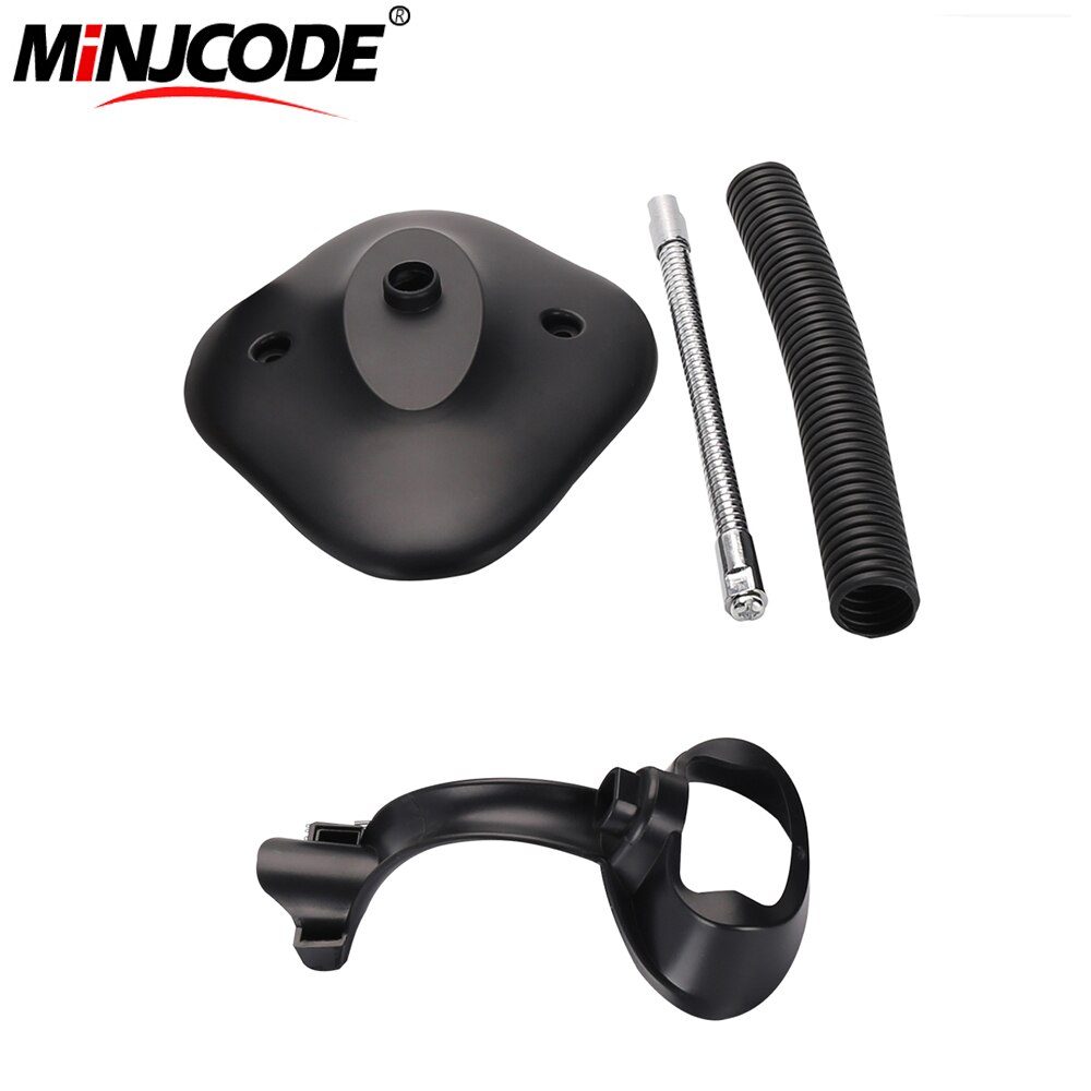 MINJCODEBlack/White-soporte para Escáner de código de barras, adecuado para cabeza de escáner, soporte de soporte