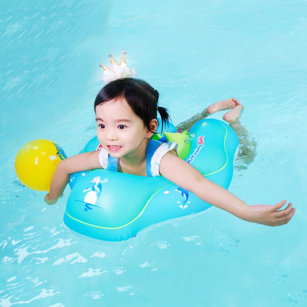 Kids Baby Swimming Ring Inflatable Floating Infant Ring Toddler Inflatable Ring Underarm Lifebuoys Pool Sitting Ring