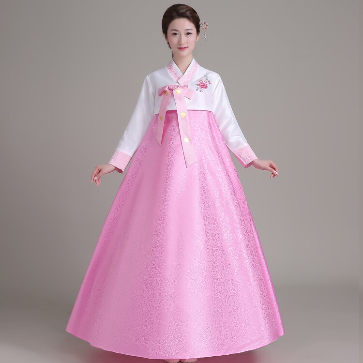 Traditional Korean Hanbok Dress - Elegant Vintage Women's Costume