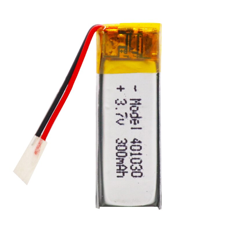 3.7V Lipo 401030 300mAh Lithium Battery For MP3 MP4 GPS Rechargeable Reading Pen Headset DVD tablet Bluetooth camera Lipo cell