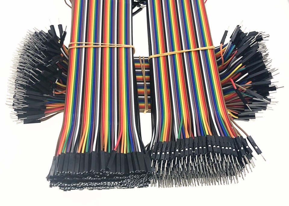 1 Pcs Dupont Line 20CM 40 Pin Male to Male + Male to Female and Female to Female Jumper Cable Dupont Cable for Arduino DIY KIT