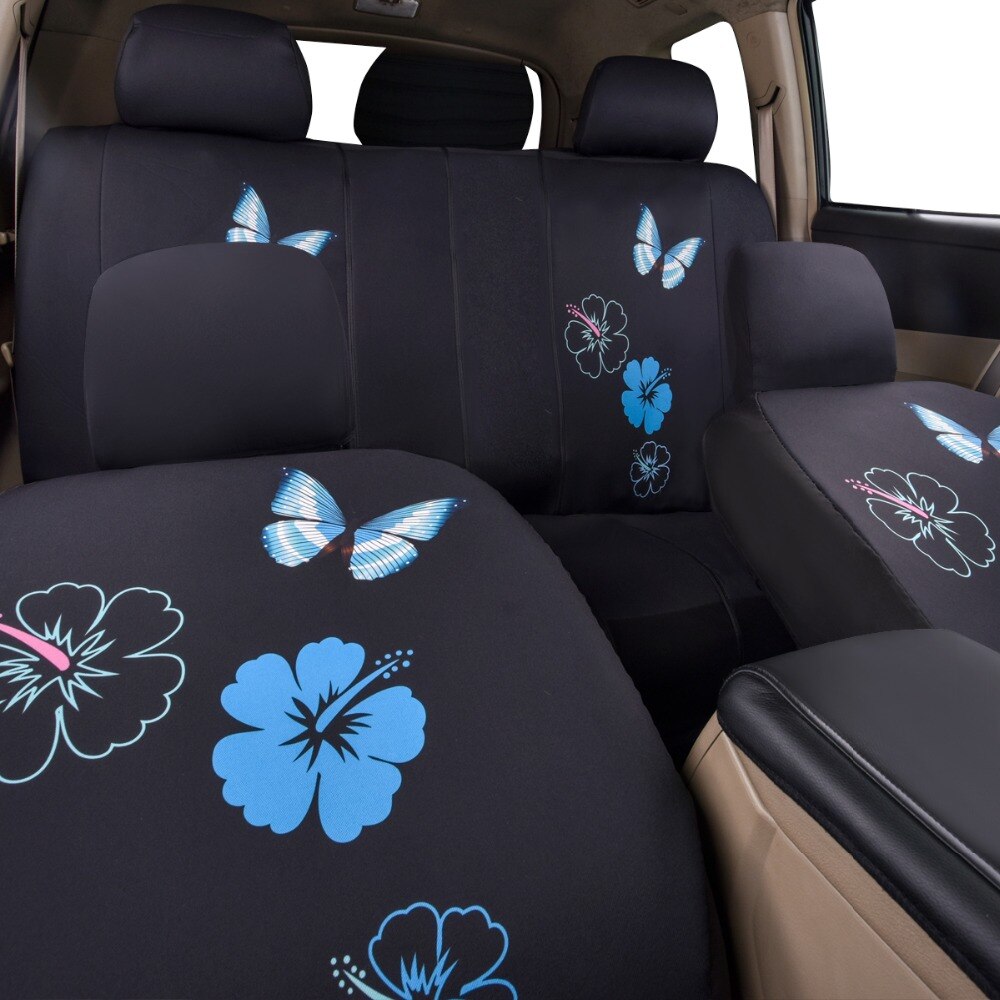 Auto-Pass Universele Auto Stoelhoezen Vlinder Cover Voor Auto 'S, Suv Auto Interieur Accessoires