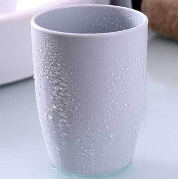 Bathroom Brushing Teeth Cups Plain Green Plastic Couple Mouthwash Cup Rinsing Mug Couple Rinse Cups Thick Round Water Cup: blue