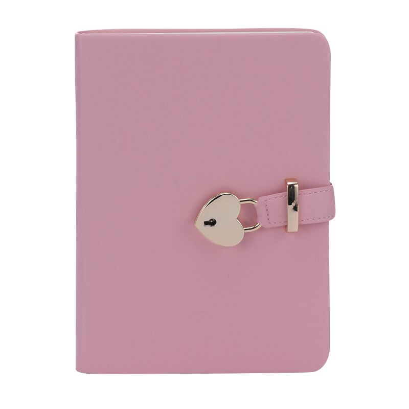 Secret Notebook Ruled Journal Lined Diary With Lock Heart Lock