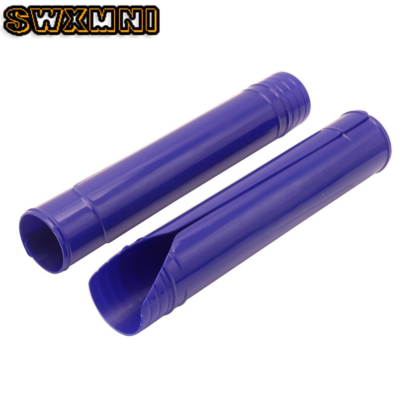 Motocykl uniwersalny widelec gumowa osłona amortyzator straż ochraniacz dla brud rower dla Yamaha dla Kawasaki dla Husqvarna: niebieski