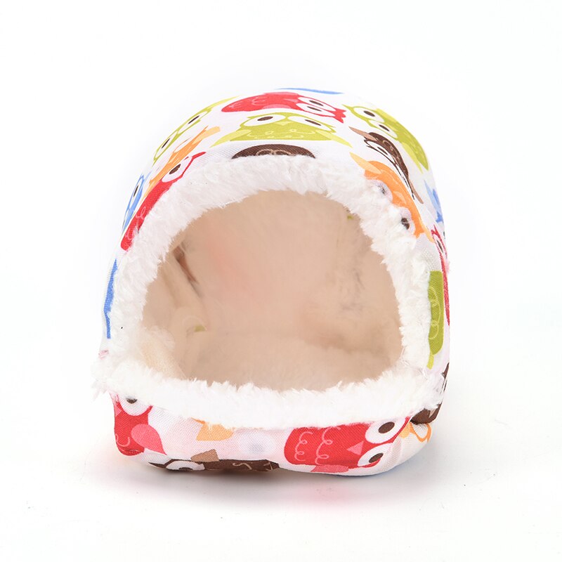 Cama suave de erizo para hámster, jaula de animales pequeños, accesorios para mascotas