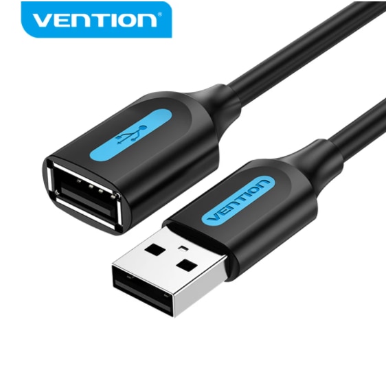 Vention USB to USB Cable USB 3.0 2.0 Male to Female Extension Cable USB 3.0 Data Cord for Smart TV PC SSD USB 2.0 Cable Extender