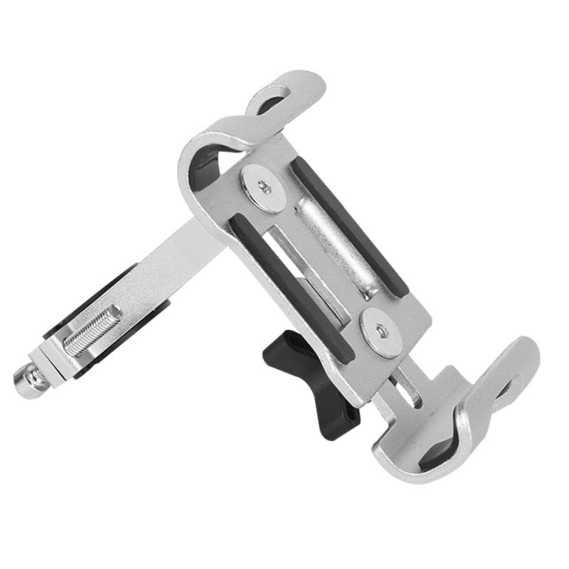 NEUE Handy Halter Halterung Fahrrad Lenker Aluminium Legierung Halterung Moto Outdoor Reiten Handlebarfor Navigation Feste Halterung: Non-rotatable 5