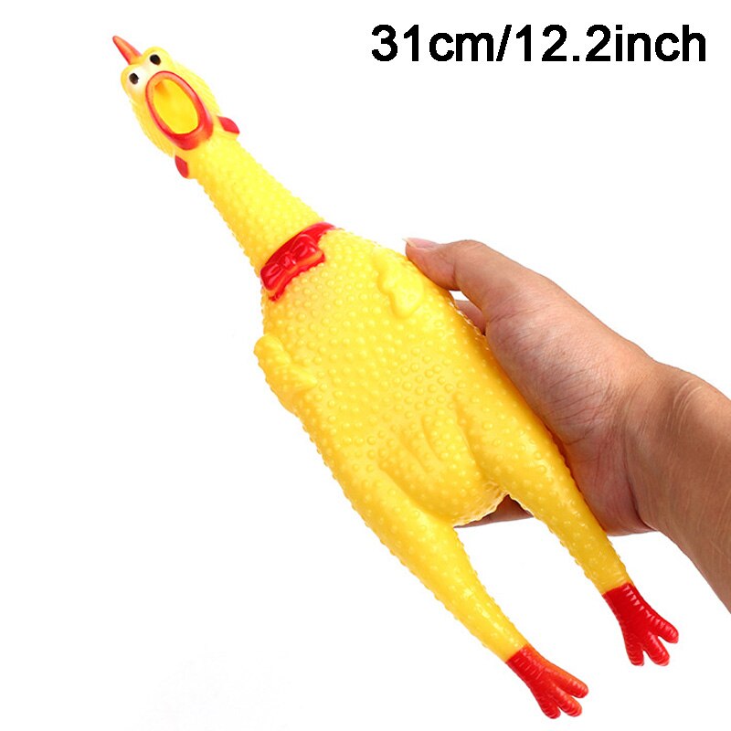 31cm 17cm Schreien Huhn quetschen Klang-Spielzeug Haustiere Spielzeug Produkt Hund Spielzeug Shrilling Dekompression Werkzeug Lustige Spielereien