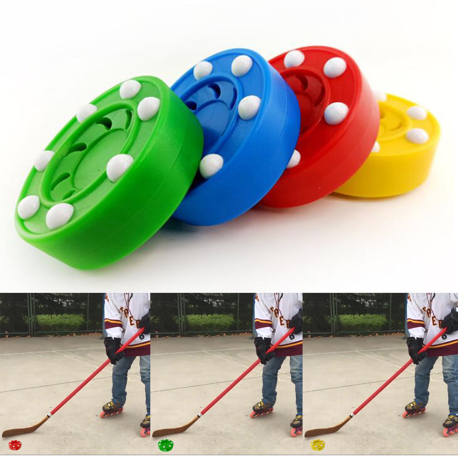 Pucks de Hockey sobre hielo profesionales, pelotas de Hockey sobre ruedas, suministros clásicos para deportes de invierno, accesorios de equipo de entrenamiento de Hockey