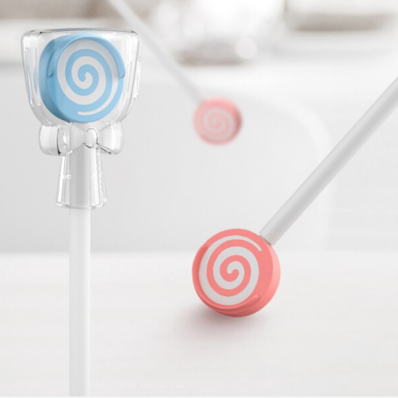 Bebê cuidados com o bebê natal crianças presente novo lollipop bebê decídua escova de dentes língua limpador criança língua raspador mais limpo