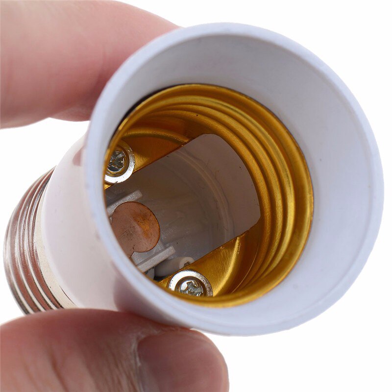 Gran Promortion B22 a E27 Base de lámpara de luz LED Bombilla de fuego titular enchufe adaptador conversor Universal luz convertidor lámpara