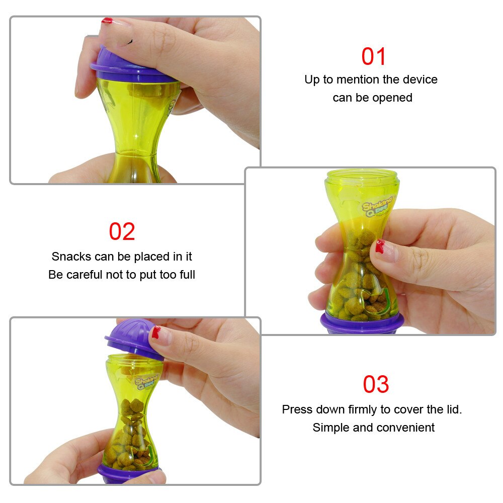 Iq Kat Behandelen Speelgoed Meer Intelligente Interactieve Kitten Bal Speelgoed Huisdier Voedsel Dispenser Puzzel Feeder Voor Katten Spelen Training