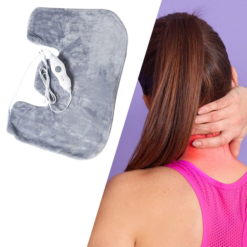 Elektrische Verwarming Pad Nek Schouder Verstelbare Thermostaat Elektrische Sjaal Voor Ouderen Kantoormedewerkers Truck Drivers Home Reizen Auto