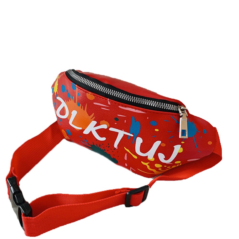 Toddler Boys Girls Fanny Pack Trendy Print Crossbody Bum Bag Waist Pack for Daily Trip Children