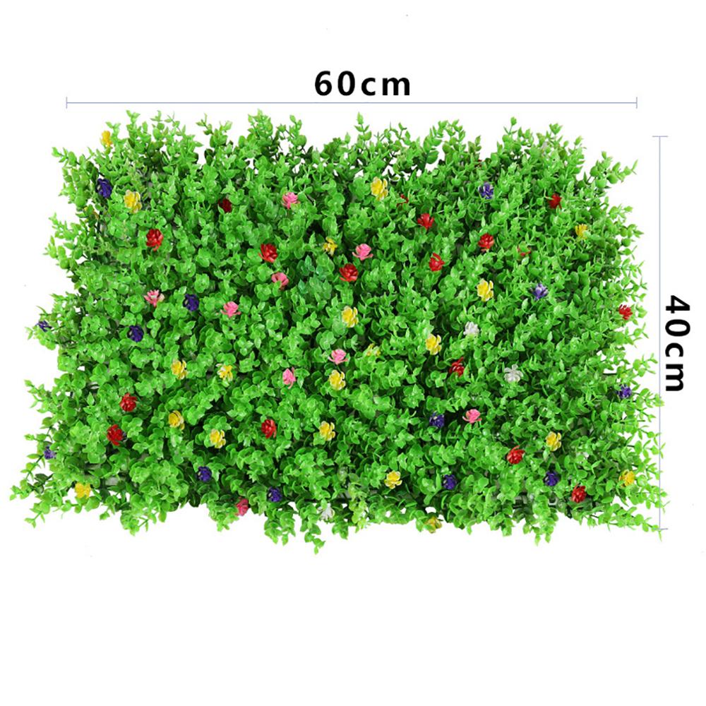 faux grass decor garden fence outdoor wall decorations for patio flower wall backdrop