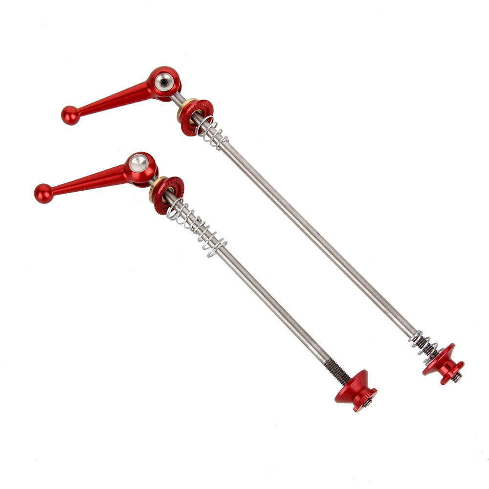 Bicicletta Aste E Sganci Rapidi 1 coppia Ultraleggero in Titanio Della Bicicletta del Rilascio Rapido centro Aste E Sganci Rapidi per MTB Della Bici Della Strada