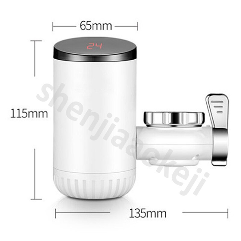 Water electricity separation Direct heating free installation water heater Digital Display anti-dry water heater 3000W 220V