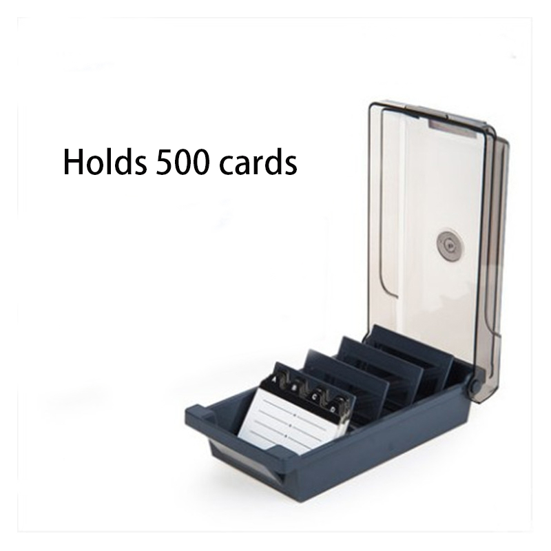 business card storage box / card / bus card / card classification storage box business card storage book can store 500: Default Title